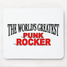 The World's Greatest Punk Rocker Mouse Mat