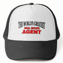 The World's Greatest Real Estate Agent Mesh Hats