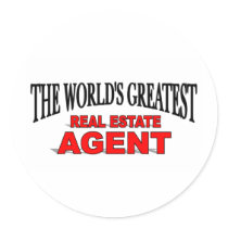 The World's Greatest Real Estate Agent Sticker