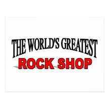 The World's Greatest Rock Shop Postcard
