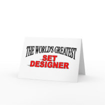 The World's Greatest Set Designer Cards