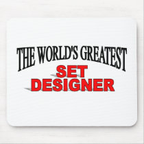 The World's Greatest Set Designer Mouse Pad