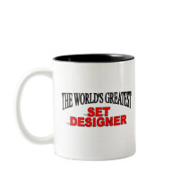 The World's Greatest Set Designer Mugs
