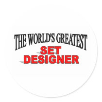 The World's Greatest Set Designer Sticker