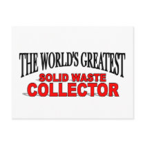 The World's Greatest Solid Waste Collector Post Cards