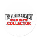 The World's Greatest Solid Waste Collector stickers
