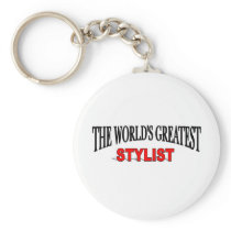 The World's Greatest Stylist Keychains