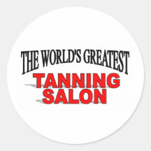 The World's Greatest Tanning Salon Stickers