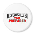 The World's Greatest Tax Preparer magnets