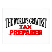 The World's Greatest Tax Preparer Post Cards