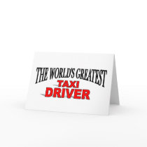 The World's Greatest Taxi Driver Card