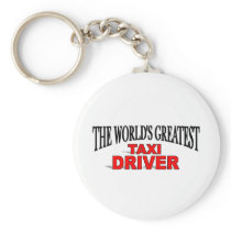 The World's Greatest Taxi Driver Key Chain