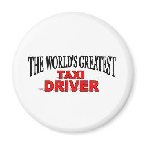 The World's Greatest Taxi Driver Magnets