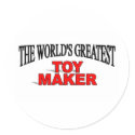 The World's Greatest Toy Maker stickers
