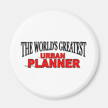 The World's Greatest Urban Planner Magnets