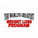 The World's Greatest Weight Loss Program Post Card