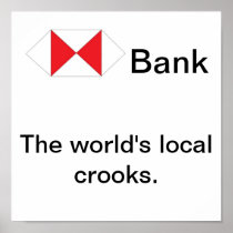 The World's Local Crooks. Print