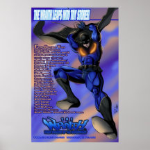 The Wraith Toy/Comic Poster
