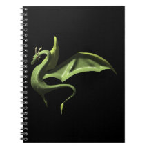 The Wyrm, transparent background Note Book
