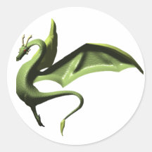 The Wyrm, transparent background Sticker