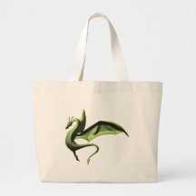 The Wyrm, transparent background Tote Bag