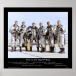 The X-15 Test Pilots – NASA posters