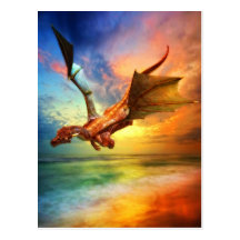 The Year of the Dragon Postcard