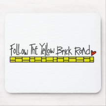 The Yellow Brick Road Mouse Mats