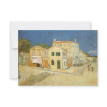 The Yellow House by van Gogh Change of Address Invites