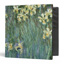The Yellow Irises (oil on canvas) binders