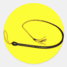 THE YELLOW WHIP STICKERS