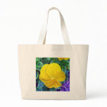 The Yellowest of  Pansies Tote Bags