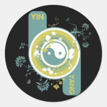 The Yin and the Yang Stickers