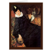 The Young Parisian Woman (The Prostitute) Greeting Card