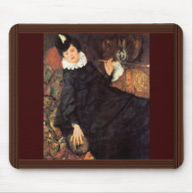 The Young Parisian Woman (The Prostitute) Mousepads