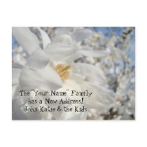 The Your Name Family has a New Address postcards
