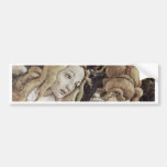 The Youth Of Moses, Detail By Botticelli Sandro Bumper Stickers