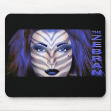 The Zebran Mousepad