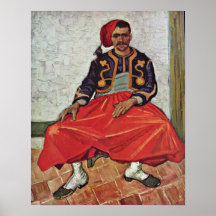 The Zouave by Vincent Willem van Gogh Posters