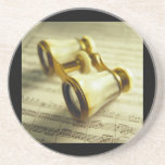 Theatre Binoculars 3 Beverage Coasters