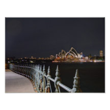 Théatre de l'opéra la nuit photos d’art