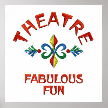 Theatre Fabulous Fun Poster