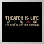 Theatre Is Life posters
