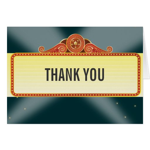 theatre-marquee-bar-bat-mitzvah-thank-you-note-card-zazzle