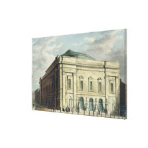 Theatre Royal, Drury Lane, in London, designed by Stretched Canvas Print
