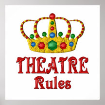 THEATRE RULES PRINT