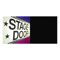 Theatre Stage Door Sign