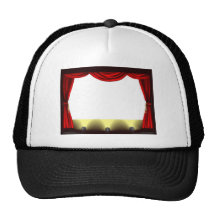 Theatre stage trucker hat