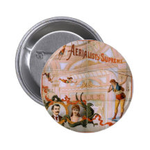 Théâtre vintage suprême d'Aerialists Badge