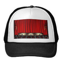 Theatre with audience hat